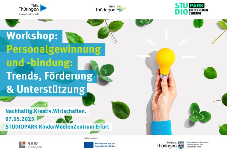 Text zur Ankündigung Workshop Personalgewinnung und -bindung am 07.05.2025
