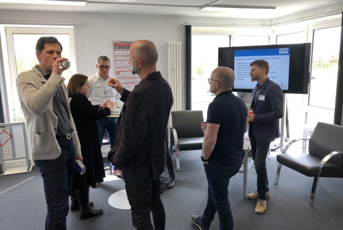 Im Gespraech mit Unternehmen