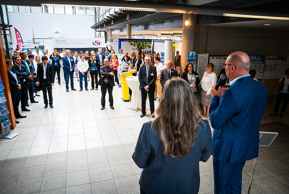 Jobmesse comeback Begrüßung Aussteller Copyright: LEG Thüringen/Thomas Abe