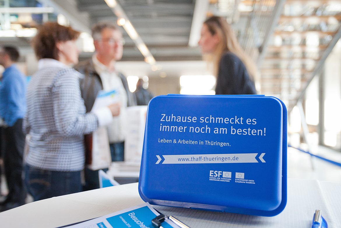 ThAFF-Messe Brotdose Copyright: LEG Thüringen/Andreas Hultsch