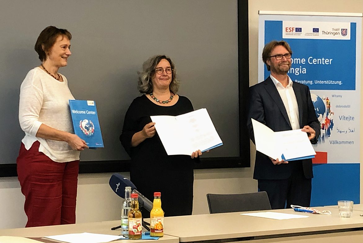 Unterzeichnung KV Zentral agierende ABH4 Copyright: © LEG Thueringen