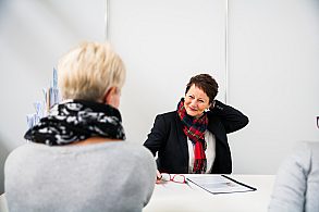 Bewerbungsmappen-Check Beratung Copyright: LEG Thüringen/Thomas Abe