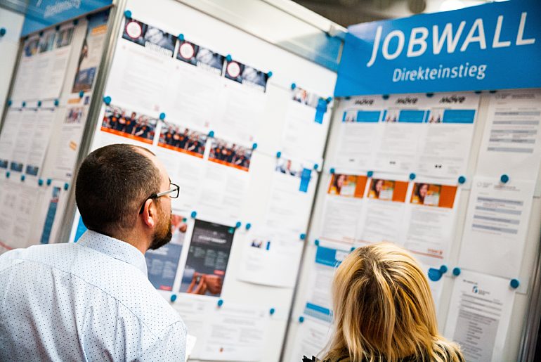 Jobmesse Jobwall
