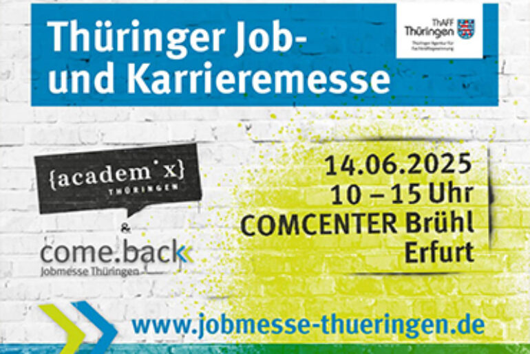 Text für Ankündigung der Thüringer Job- und Karrieremesse