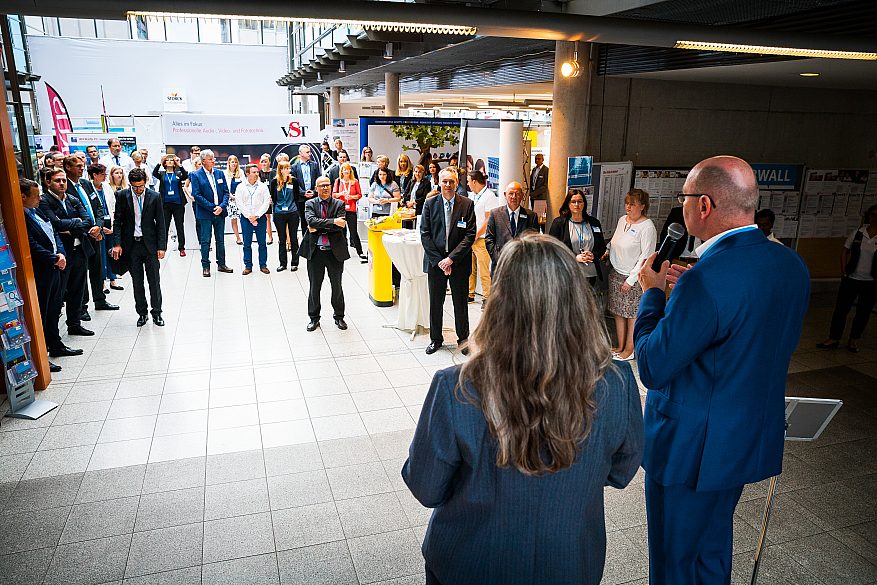 Jobmesse comeback Begrüßung Aussteller Copyright: LEG Thüringen/Thomas Abe