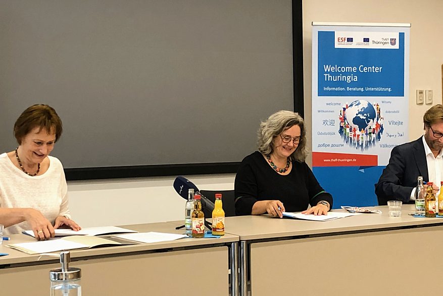 Unterzeichnung KV Zentral agierende ABH5 Copyright: © LEG Thueringen