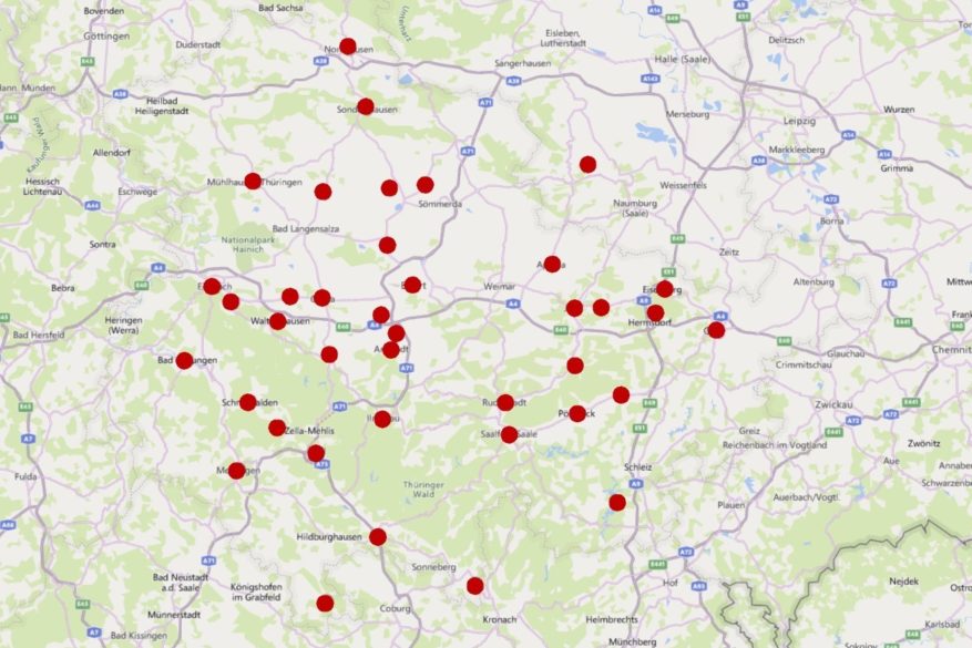Verteilung ThAFF Betriebliche Pflegelotsen Copyright: LEG Thüringen/ThAFF