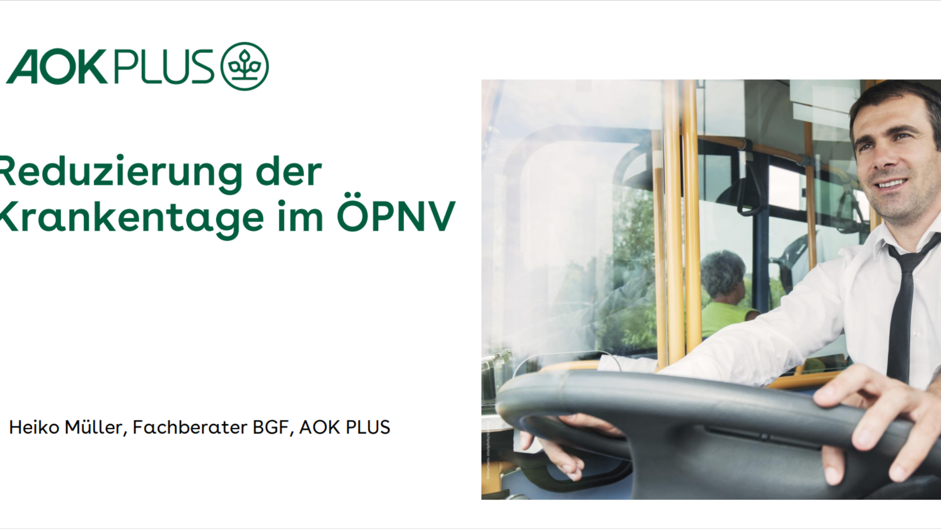 AOK Plus Reduzierung Der Krankentage