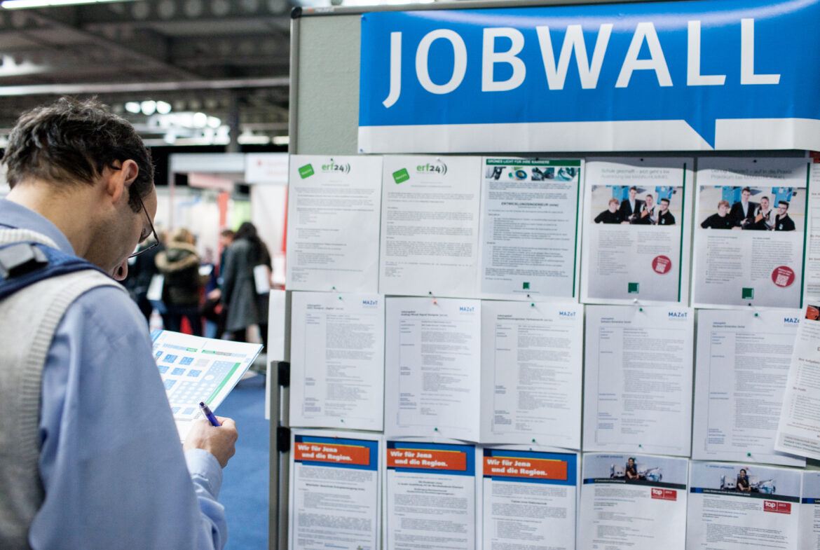Jobwall Copyright: ©LEG Thüringen/ThAFF