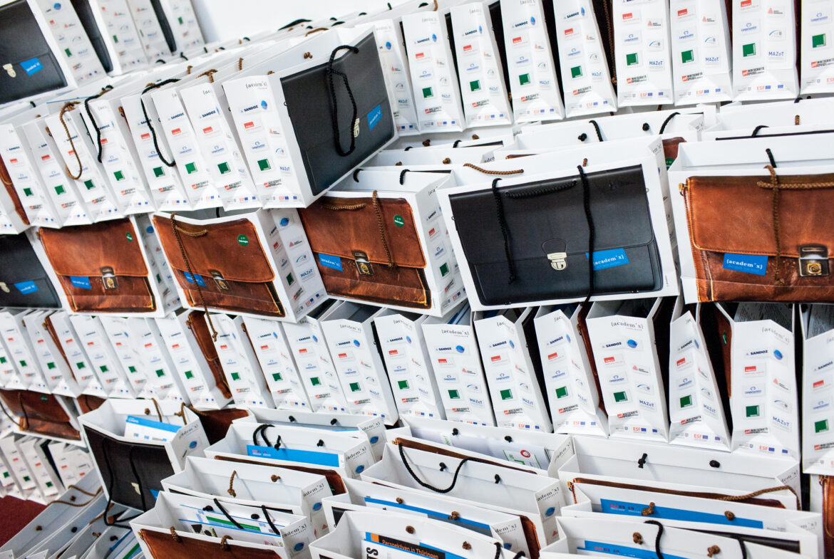 Messe-Taschen Copyright: ©LEG Thüringen