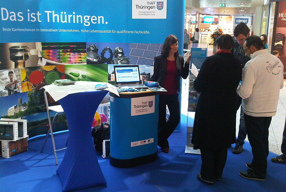 Unterwegs für Thüringen - Recruiting-Tour Bochum Copyright: ©LEG Thüringen/ThAFF