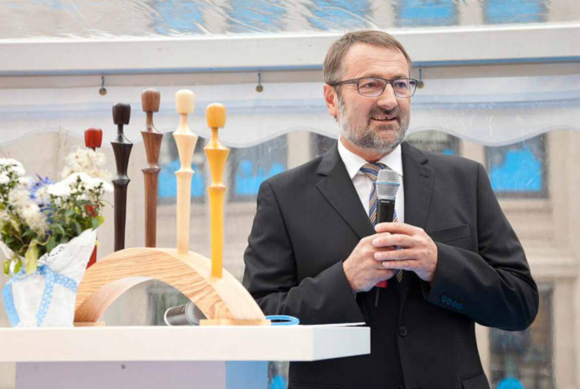 Eröffnung des Welcome Center Thuringia - Rede des ehemaligen LEG-Geschäftsführers Frank Krätzschmar Copyright: ©LEG Thüringen/ThAFF