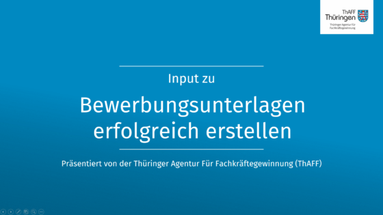 Vorschaubild Bewerbungsunterlagen erstellen Vorschaubild Bewerbungsunterlagen erstellen