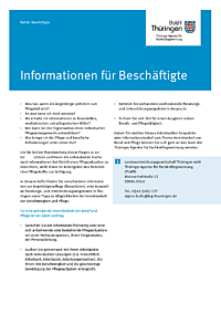 Informationen fuer Beschaeftigte