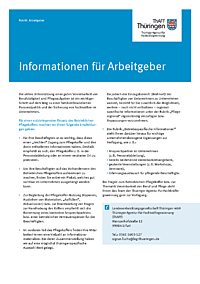 Informationen für Arbeitgeber