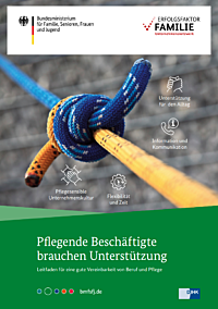 Pflegende Beschaeftigte brauchen Unterstuetzung Pflegende Beschaeftigte brauchen Unterstuetzung