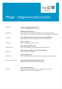 Regionale Broschueren