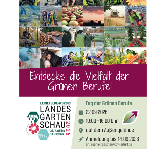 La Ga Flyer Tag der gruenen Berufe 22 09 2026 DIN A6 pdf