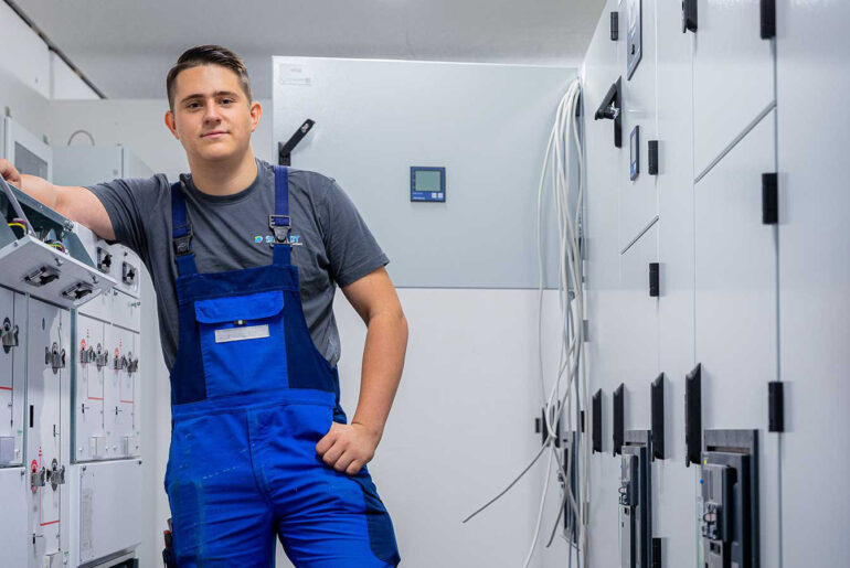 Elektroausbau bei Scheidt